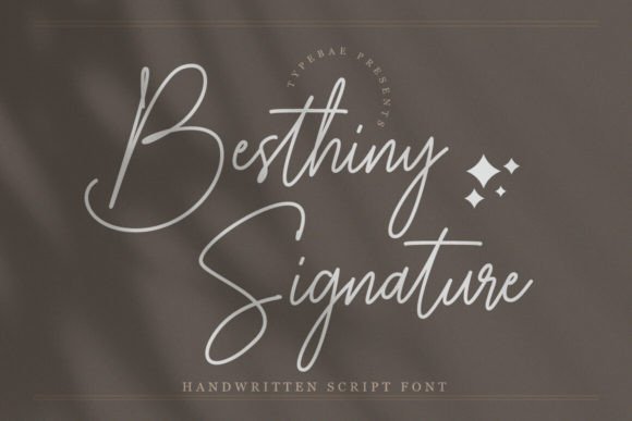 Besthiny Signature: A Delicate Script Font for Thoughtful Web Branding