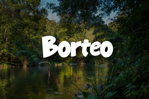Borteo: A Script Font That Elevates Digital Branding