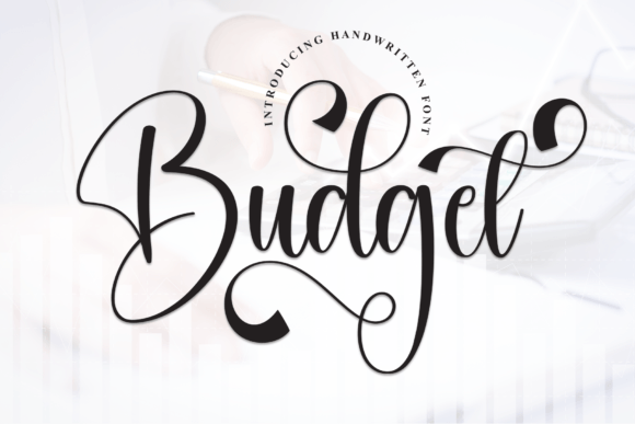 Budget Handwritten Font for Polished Brand Visuals