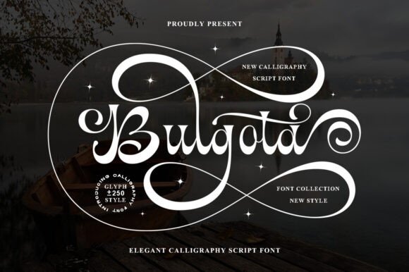 Bulgota: A Refined Script Font for Editorial Design