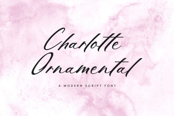 Charlotte Ornamental: A Font That Elevates Your Brand