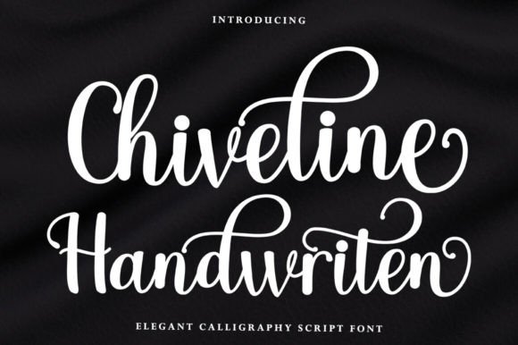 Chiveline Handwriten: A Thoughtful Script Font for Digital Branding