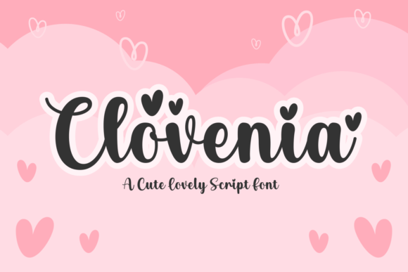 Clovenia: A Script Font for Elegant Editorial Design