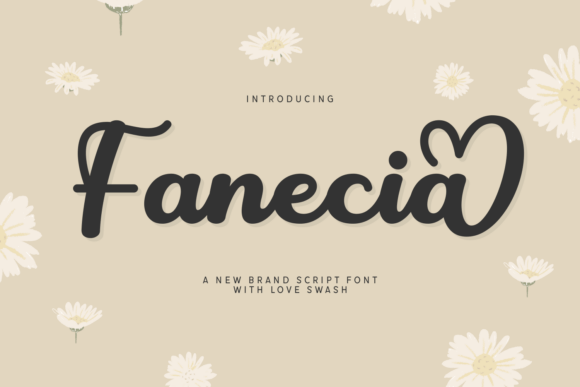 Fanecia: A Playful Script Typeface for Thoughtful Editorial Moments