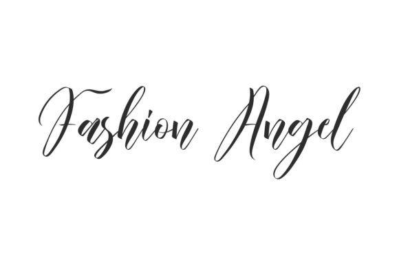 Fashion Angel: A Refined Script Typeface for Elegant Digital Branding