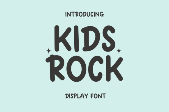 Kids Rock: A Playful Handwritten Font for Crafters