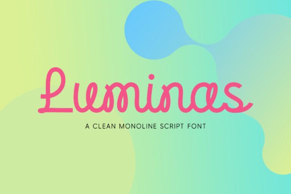 Luminas: A Modern Script Font That Elevates Your Brand