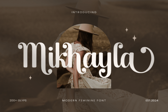 Mikhayla: A Script Font for Editorial Elegance