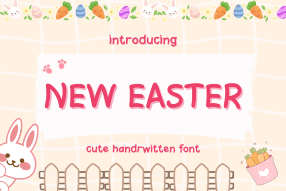 New Easter: A Handwritten Script Font for Editorial Charm