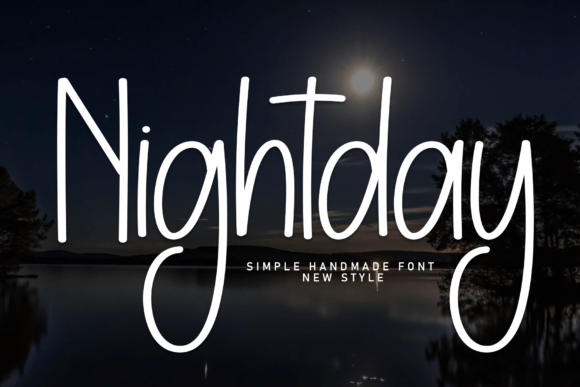 Nightday: A Font That Breathes Life into Your Handmade Creations