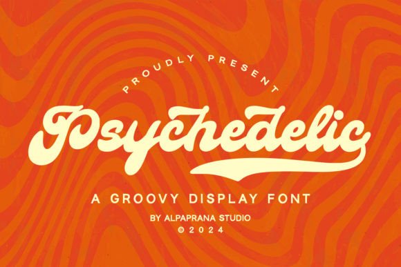 Psychedelic Font: A Groovy Script That Feels Like Vintage Vinyl