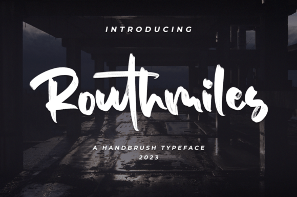 Routhmiles: A Natural Handwritten Font for Campaign-Ready Headlines