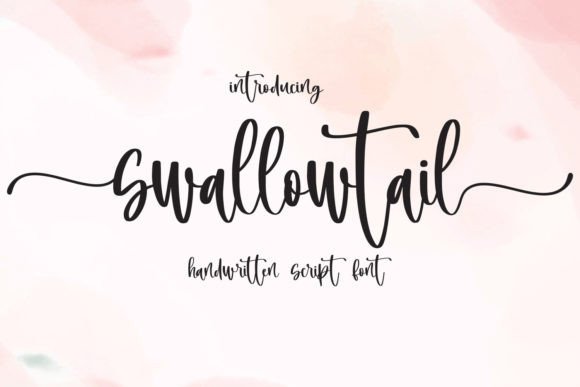 Swallowtail: A Handwritten Script Font That Elevates Digital Branding