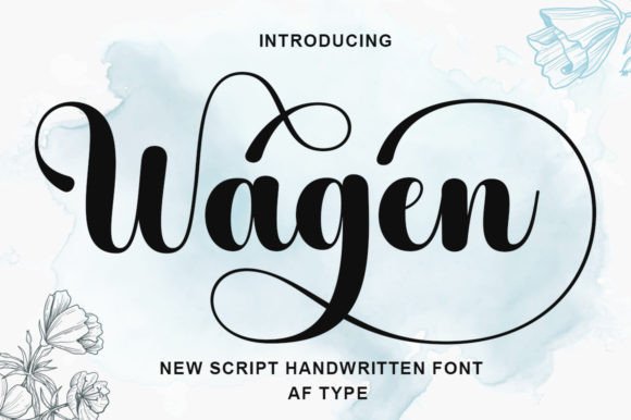 Wagen: A Handwritten Font for Warm, Trustworthy Digital Experiences